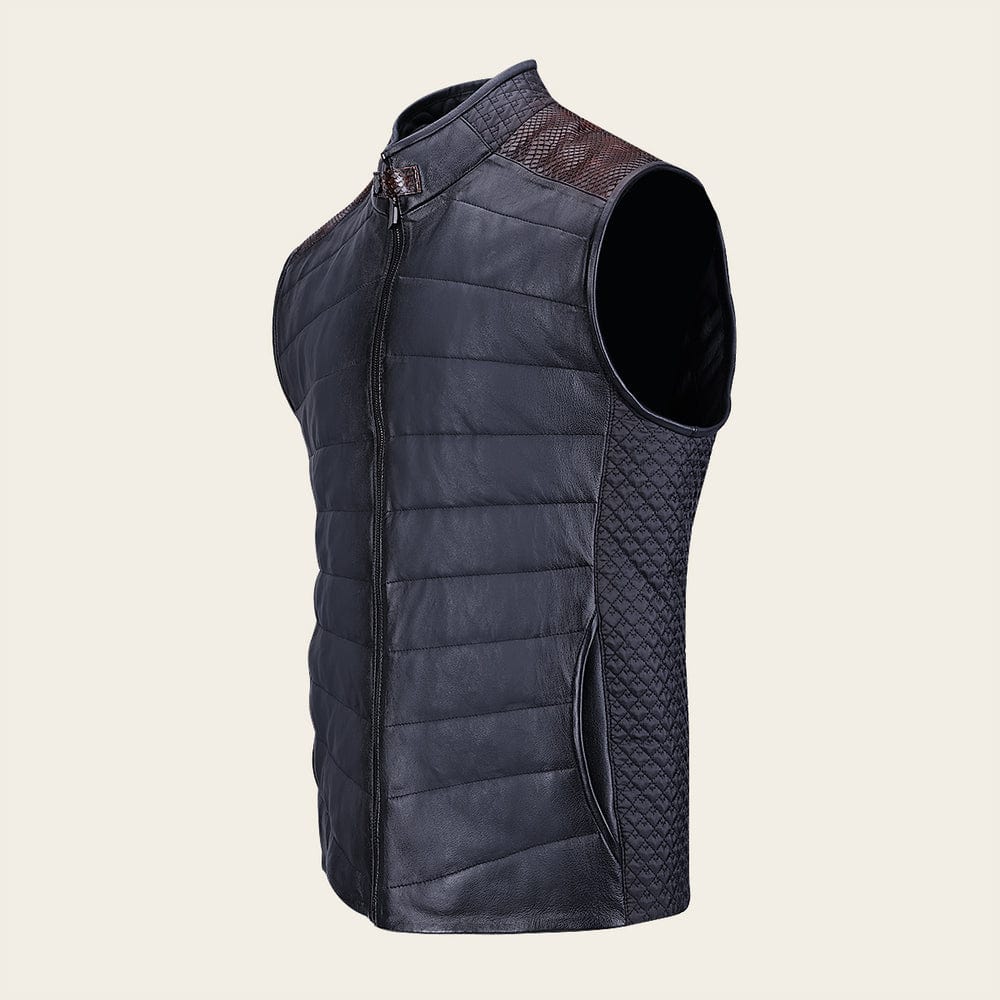 chaleco exótico cuadra lateral