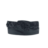 Cinturon Cuadra Pirarucu Negro