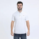 Camisa Platini Polo Modern Fit Stretch Blanca