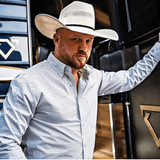 Camisa Wrangler Cody Johnson Travesaño Blanco