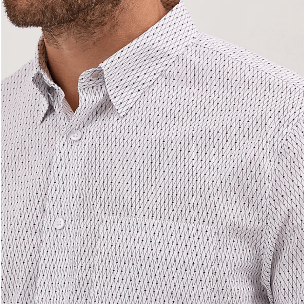 Camisa Wrangler Cody Johnson Travesaño Blanco