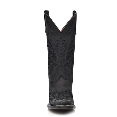 Bota Vaquera Black Embroidery