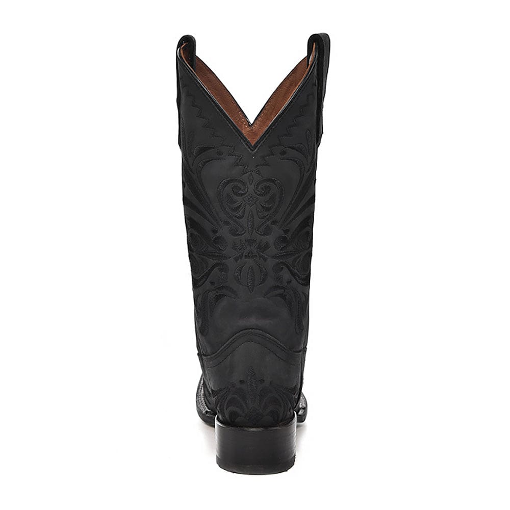 Bota Vaquera Black Embroidery