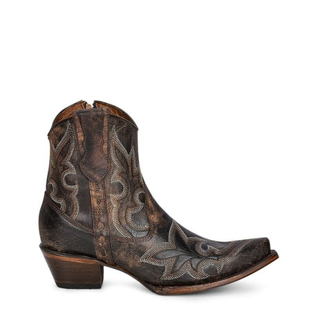 Botin Vaquero Manchas Cafe