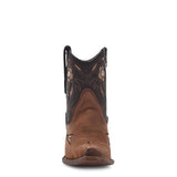 Botin Vaquero Flores Camello