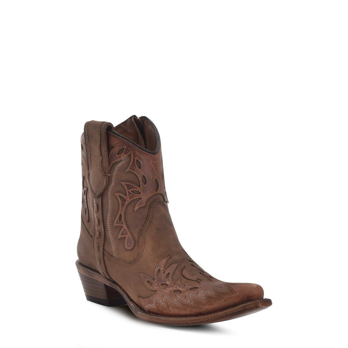 Botin Vaquero Cognac / Tabaco Embroidery