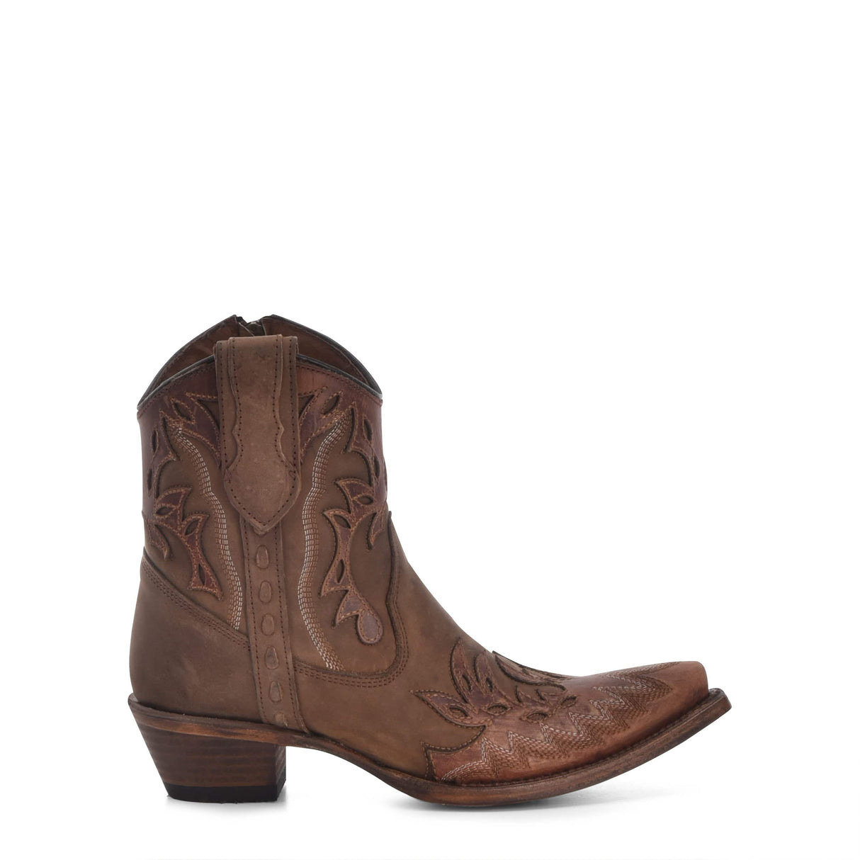 Botin Vaquero Cognac / Tabaco Embroidery