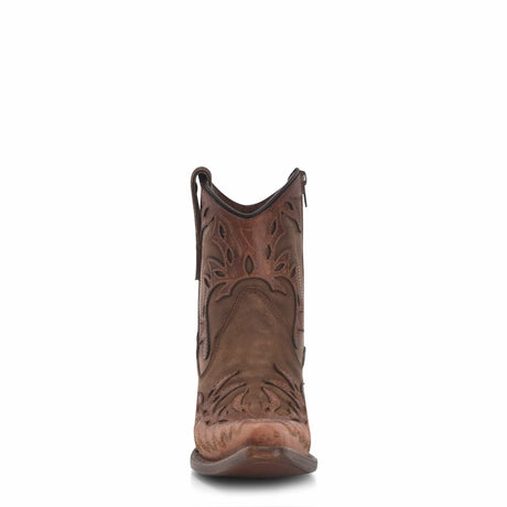 Botin Vaquero Cognac / Tabaco Embroidery