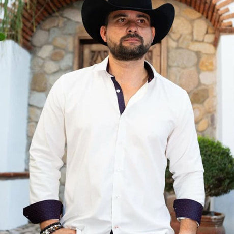 Camisa Luxury Blanca LR-055