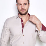 Camisa Vaquera Luxury Beige