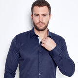 Camisa Vaquera Luxury Azul Oscuro