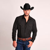 Camisa Vaquera Longrope Negra