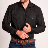 Camisa Vaquera Longrope Negra