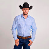 Camisa Vaquera Longrope Azul Cielo