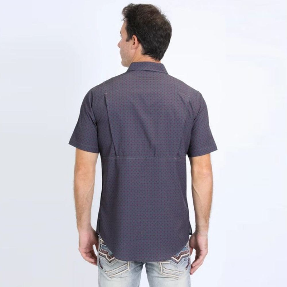 Camisa Platini Sleeve Aztec Negra
