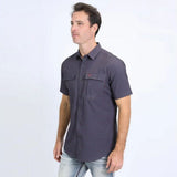 Camisa Platini Sleeve Aztec Negra