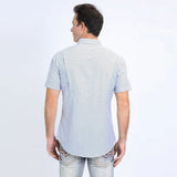 Camisa Platini Sleeve Aztec Negra/Blanca