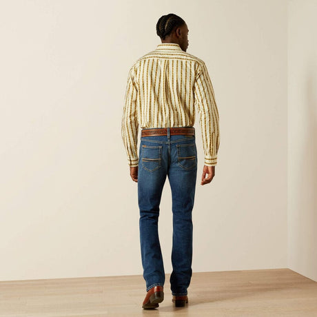 pantalon ariat denim hombre espalda