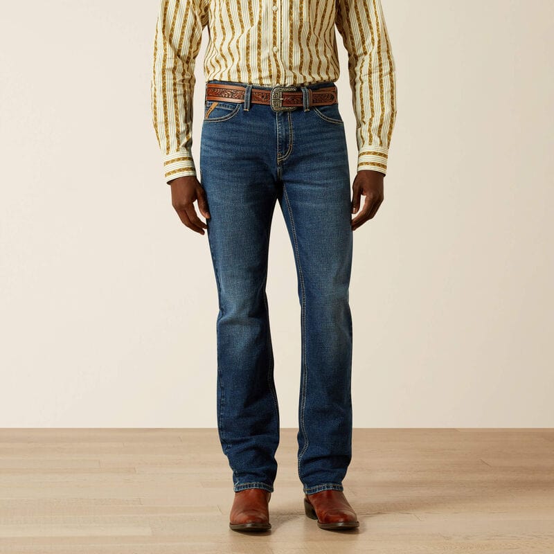 pantalon ariat denim hombre medio cuerpo