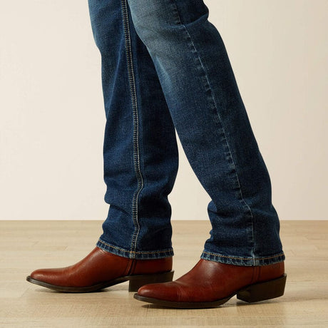 pantalon ariat denim hombre pierna 