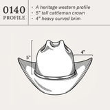 Texana Stetson 6x Rancher Sahara