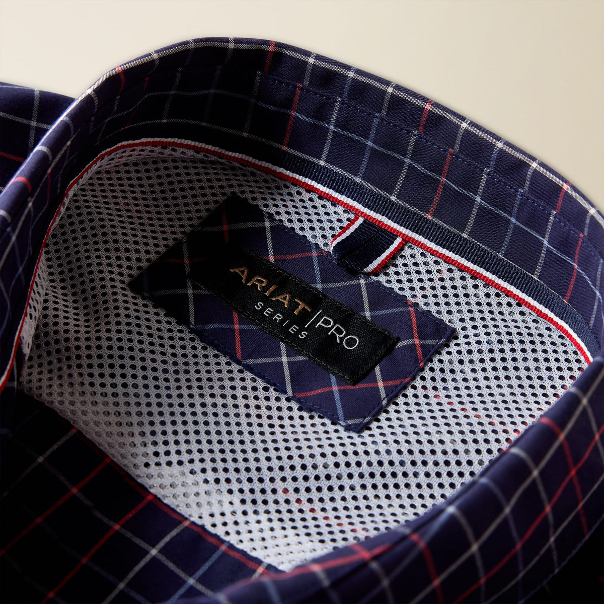 Camisa vaquera Ariat Pro Bernard azul para hombre – detalle 2