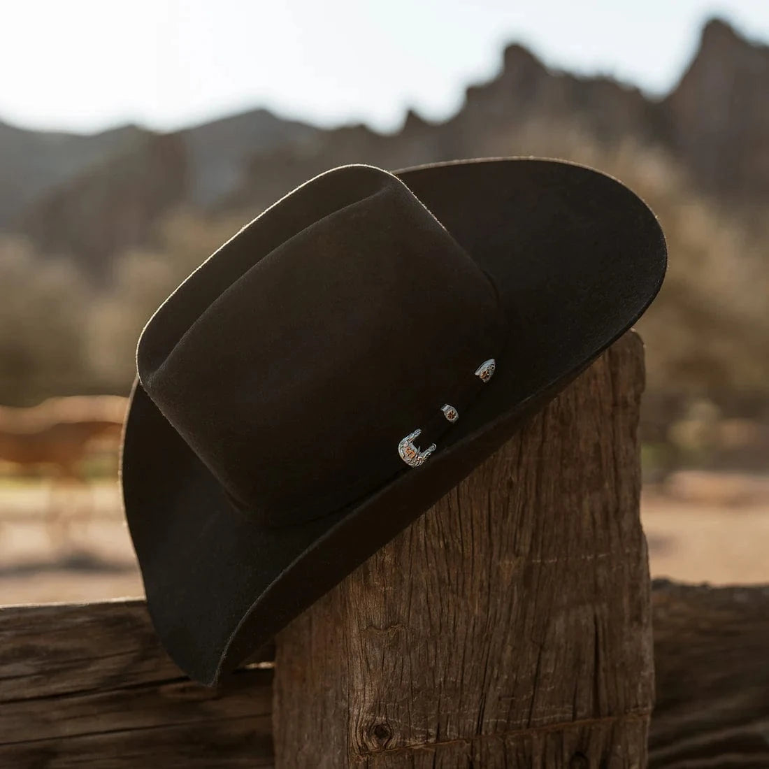 Texana Stetson 4x San Angelo Collection BLK
