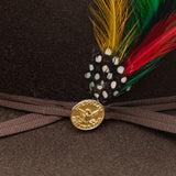 Texana Stetson 6x 160 Aniversario Chocolate con Pluma