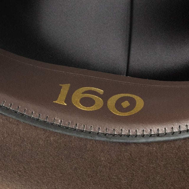 Stetson 6X 160th Anniversary Felt Hat with Feather – Chocolate