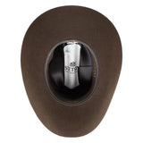 Texana Stetson 6x 160 Aniversario Chocolate con Pluma