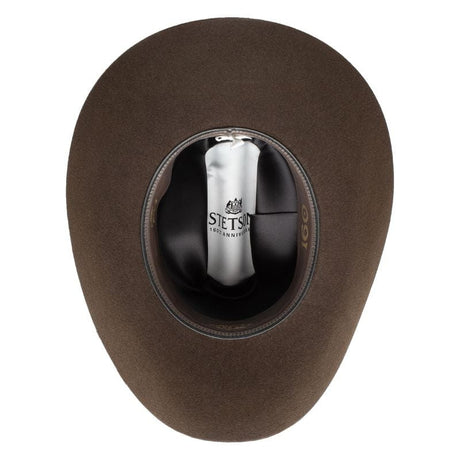 Texana Stetson 6x 160 Aniversario Chocolate con Pluma