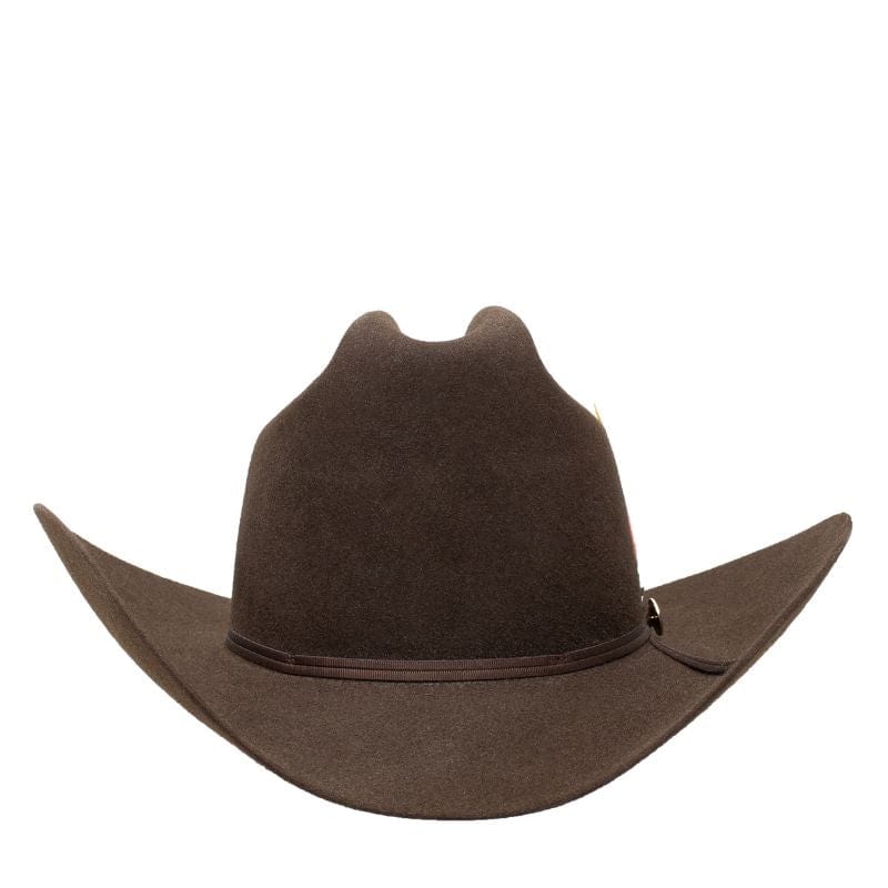 Texana Stetson 6x 160 Aniversario Chocolate con Pluma
