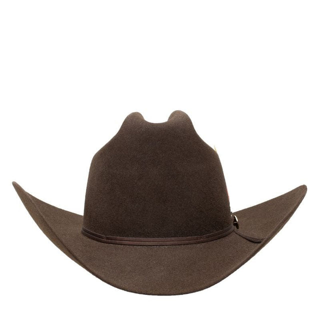 Stetson 6X 160th Anniversary Felt Hat with Feather – Chocolate