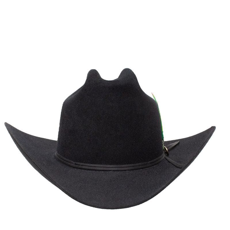 Texana Stetson 6x 160 Aniversario Negra con Pluma