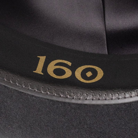 Texana Stetson 6x 160 Aniversario Negra con Pluma