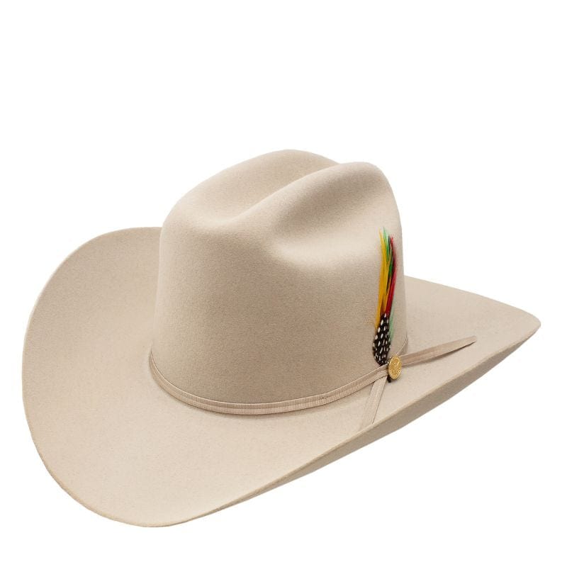 Texana Stetson 6x 160 Aniversario Silverbelly con Pluma