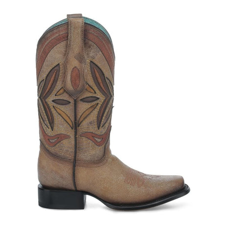 Bota Vaquera Flor del Viento