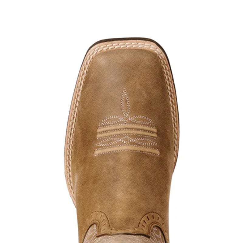 Bota punta cuadrada