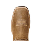 Bota punta cuadrada