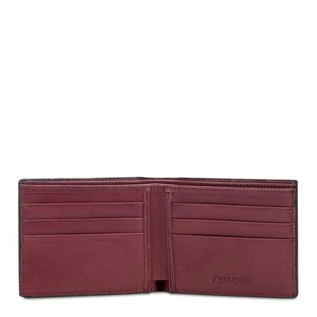 Cartera Avestruz Negro Cuadra