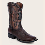 Bota Vaquera Herencia Indomable Cafe