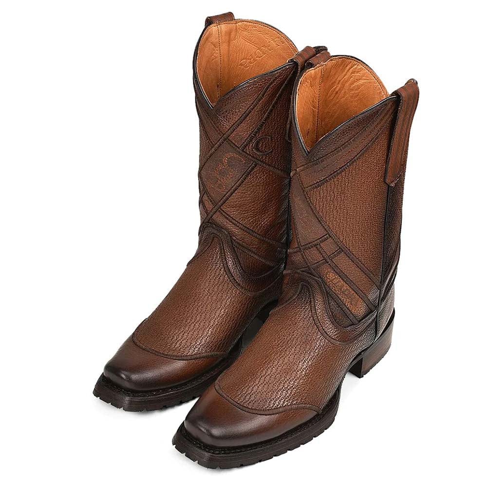 par de botas cuadra para hombre