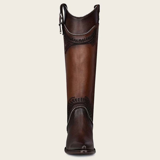 Bota Casual Cuadra Sello Imperial Miel