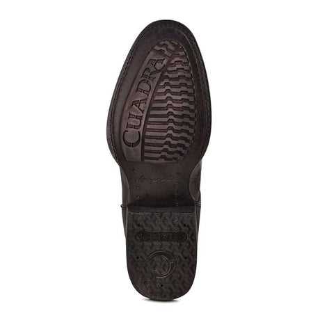 botas cuadra con suela de vaqueta