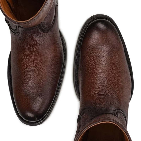 botas de piel para hombre