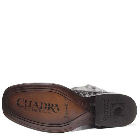 botas cuadra suela de vaqueta