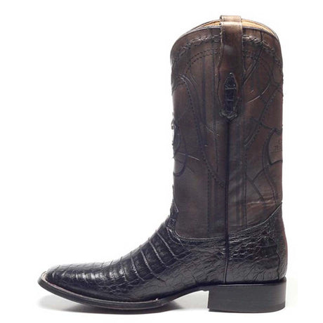 botas cuadra de cocodrilo