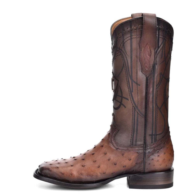 botas vaqueras de piel exotica