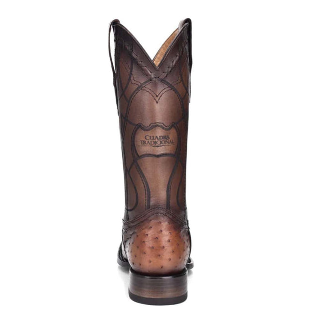 botas vaqueras piel de avestruz