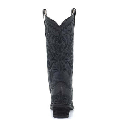 Bota Vaquera Misterio de Media Noche Negro